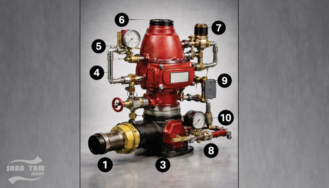 لوله کشی اسپرینکلر سیستم تر